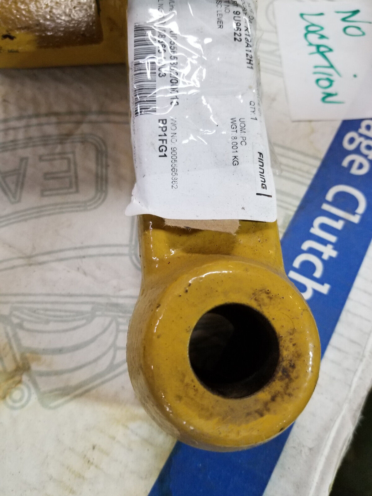 9U-9622: 124mm Wide Pin Puller Lever 9U9622 D9T D8T D9R D8R D8R II D8GC D10R D10