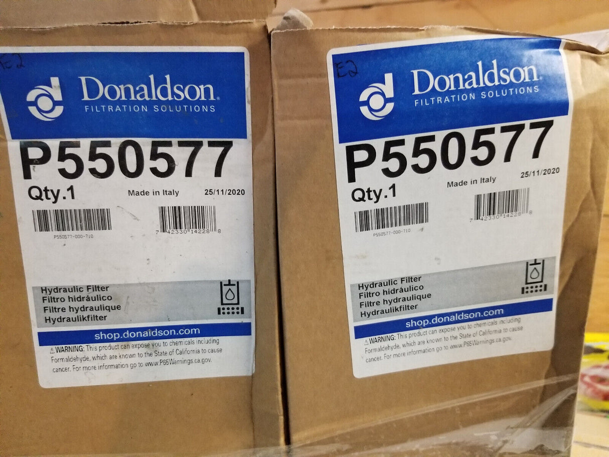 LOT OF 2PC - P550577 DONALDSON FILTER