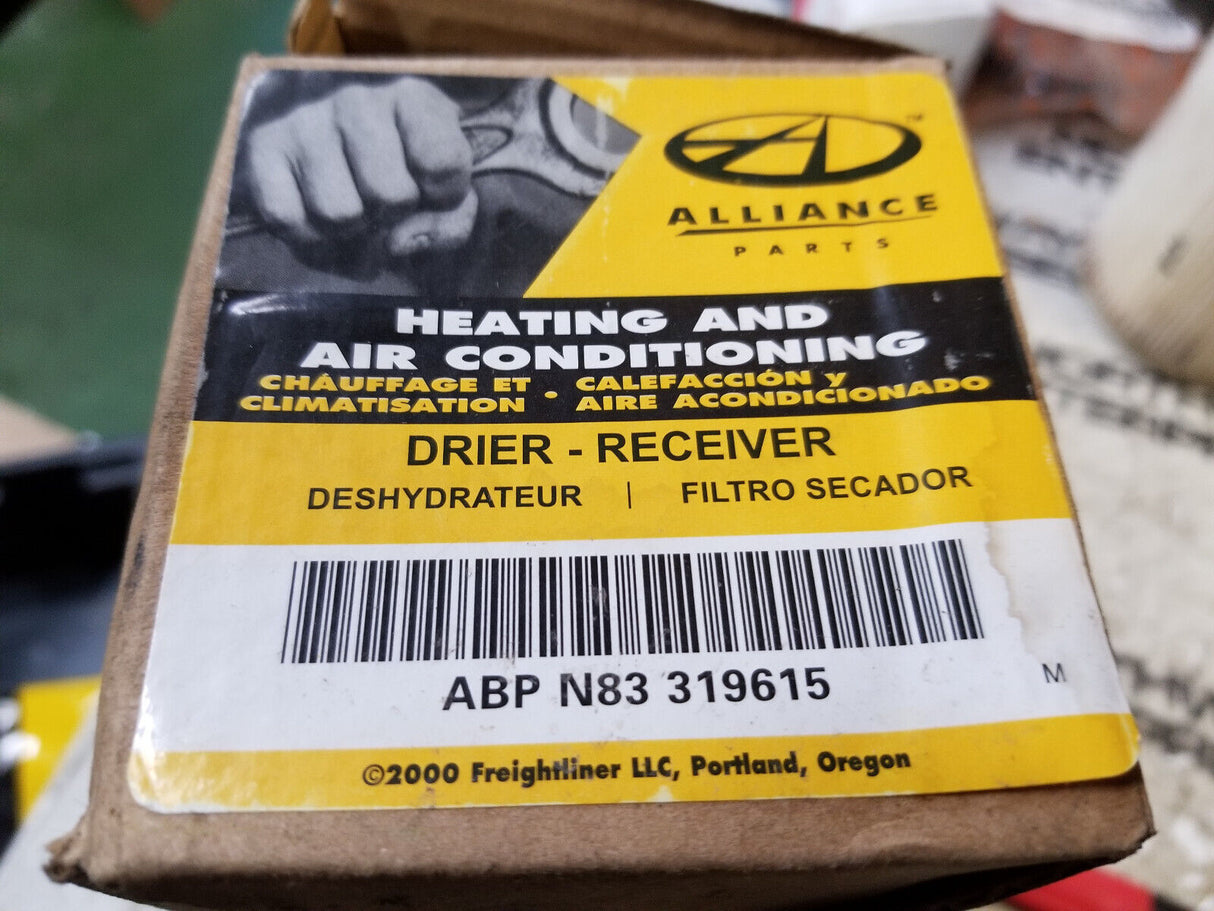 ALLIANCE Receiver Drier ABP N83 319615 Freightliner Classic XL, FL, FLD, FLB A/C