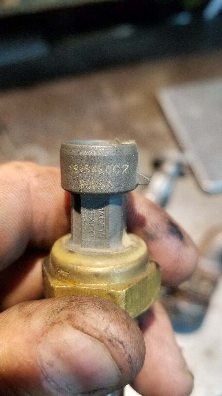 BC3Q-9F459-AC 11-14 Ford F250 F350 6.7L EGR Cooler Exhaust Tube Sensor OEM