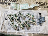 LOT OF 10 SETS - 40538-661-50 SQUARE D GROUND BAR KIT ( 1 SET PER BAG)