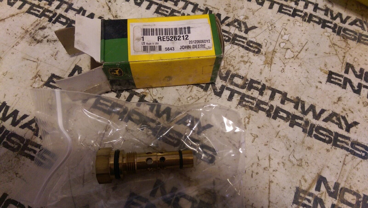 RE526212 John Deere Original Equipment Valve
