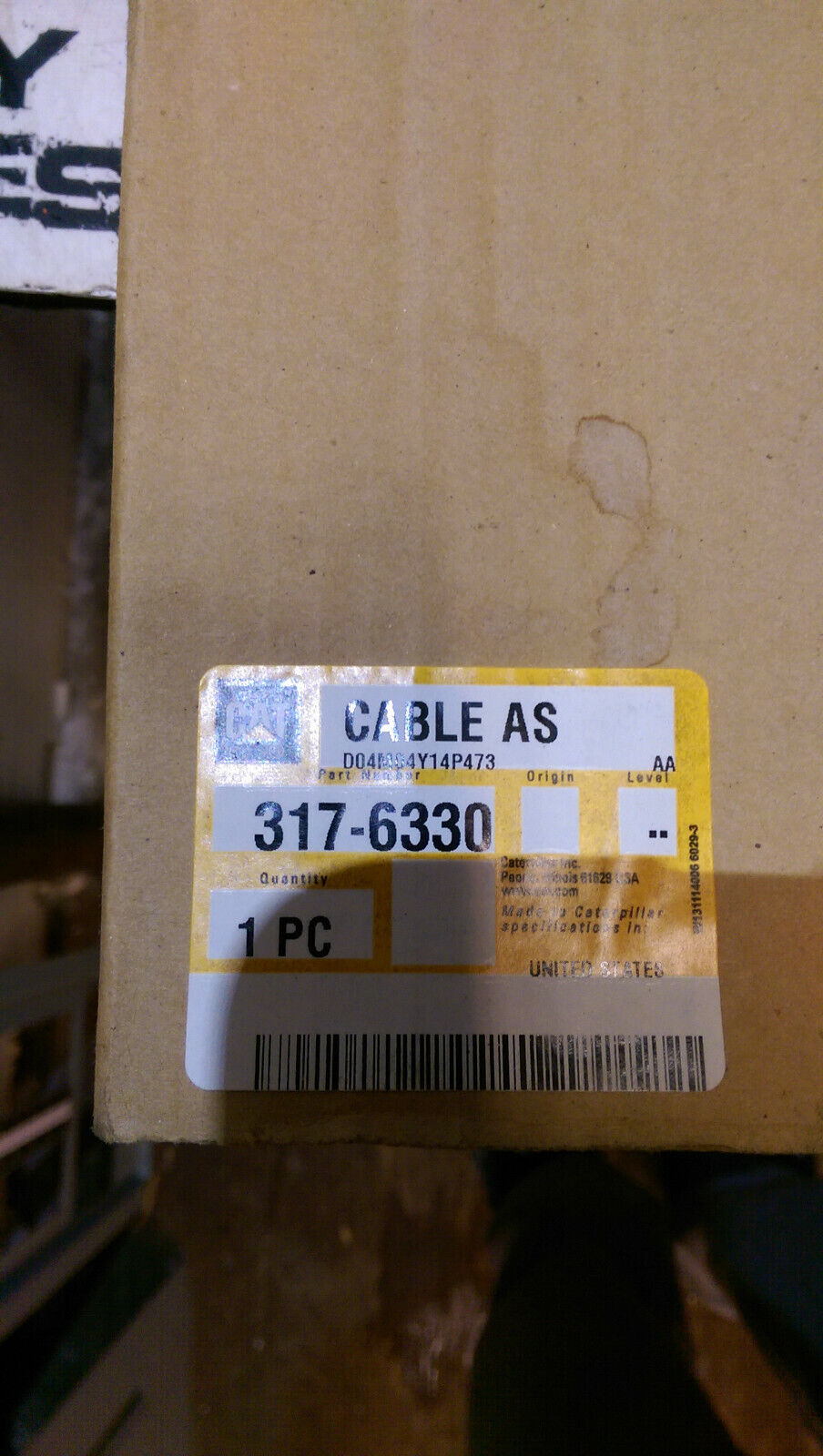 CAT 317-6330: CABLE AS