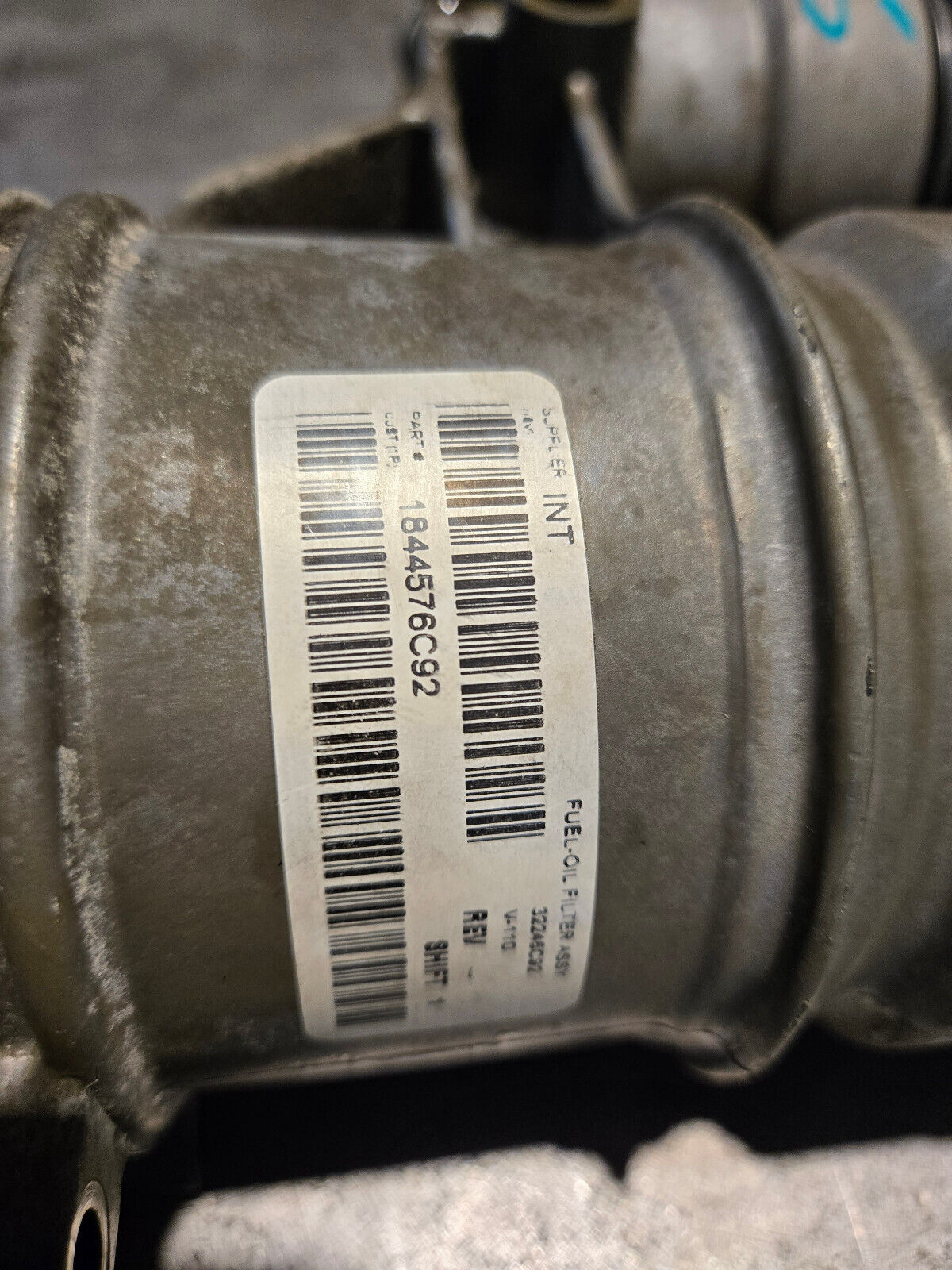 1844576C92 Engine Oil and Fuel Filter Housing Ford F350 Super Duty 6.0l R105