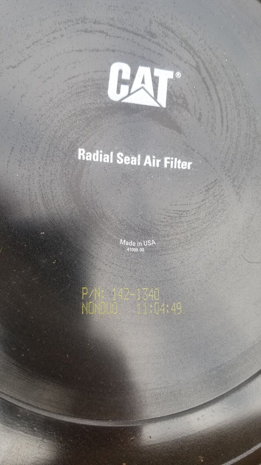 Cat 142-1340 PRIMARY ULTRA HIGH EFFICIENCY ENGINE AIR FILTER 1421340