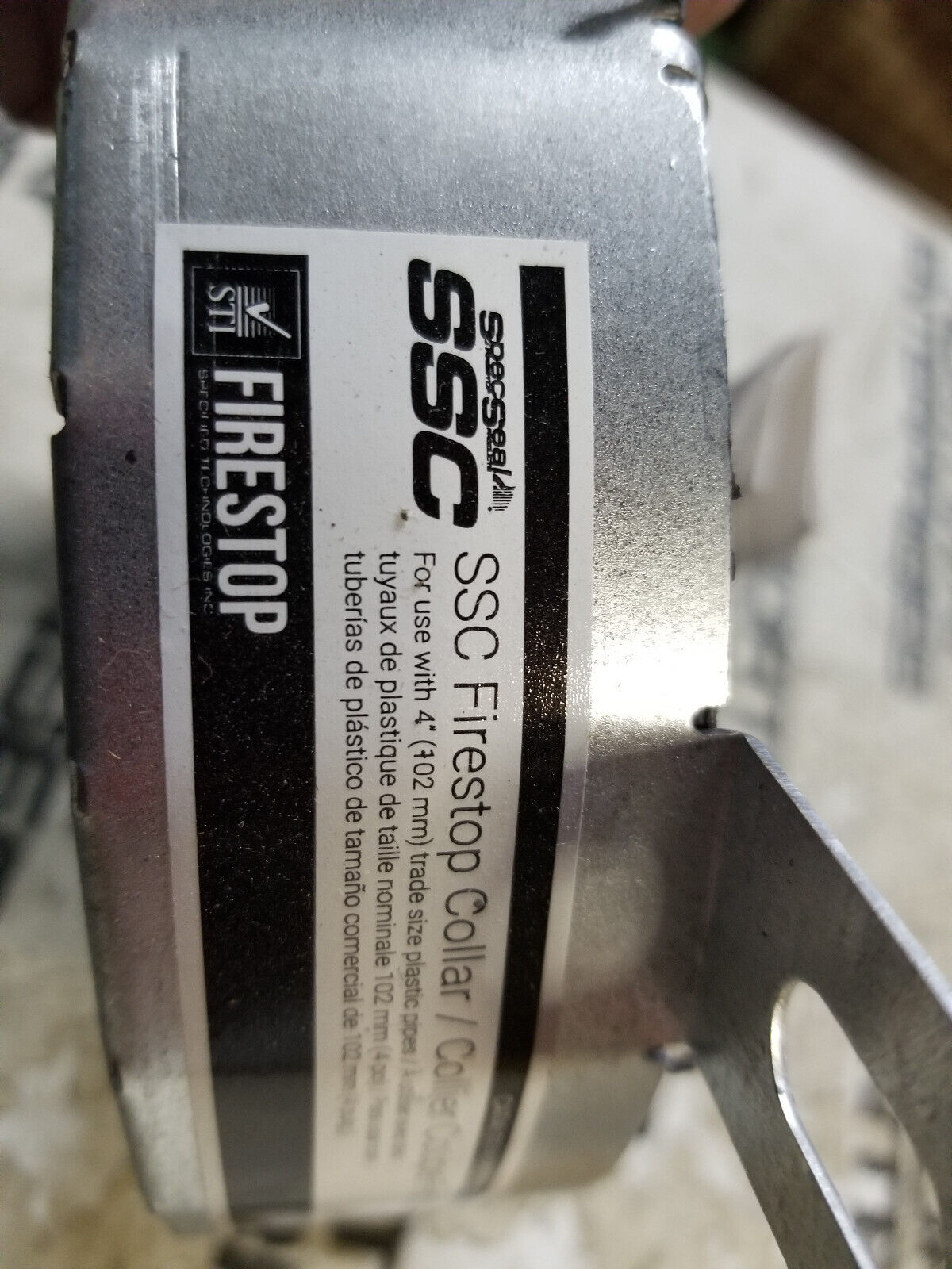 STI SSC400 Intumescent Firestop 4" SSC Collar SSC 400