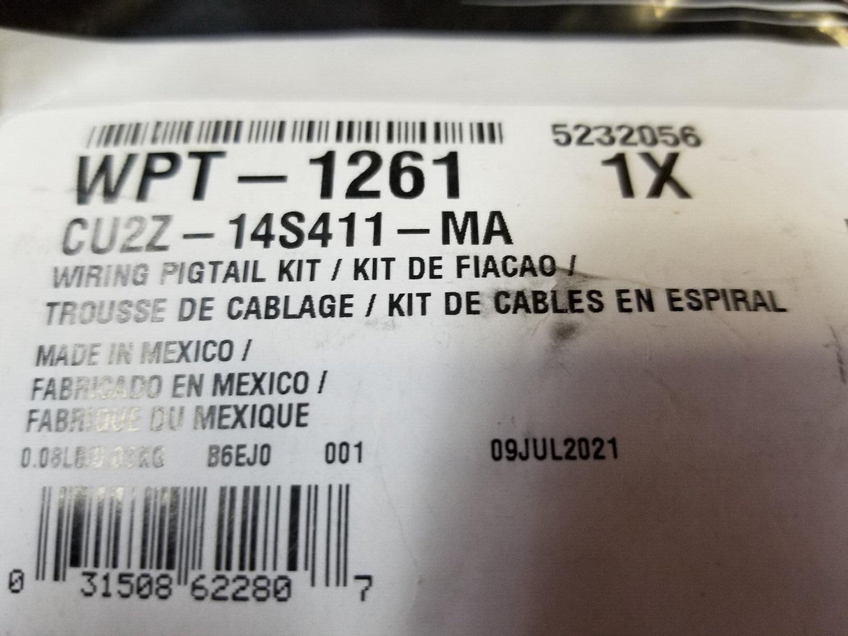 Genuine Motorcraft WPT-1261 Ford CU2Z14S411MA Wire Pig Tail Assembly