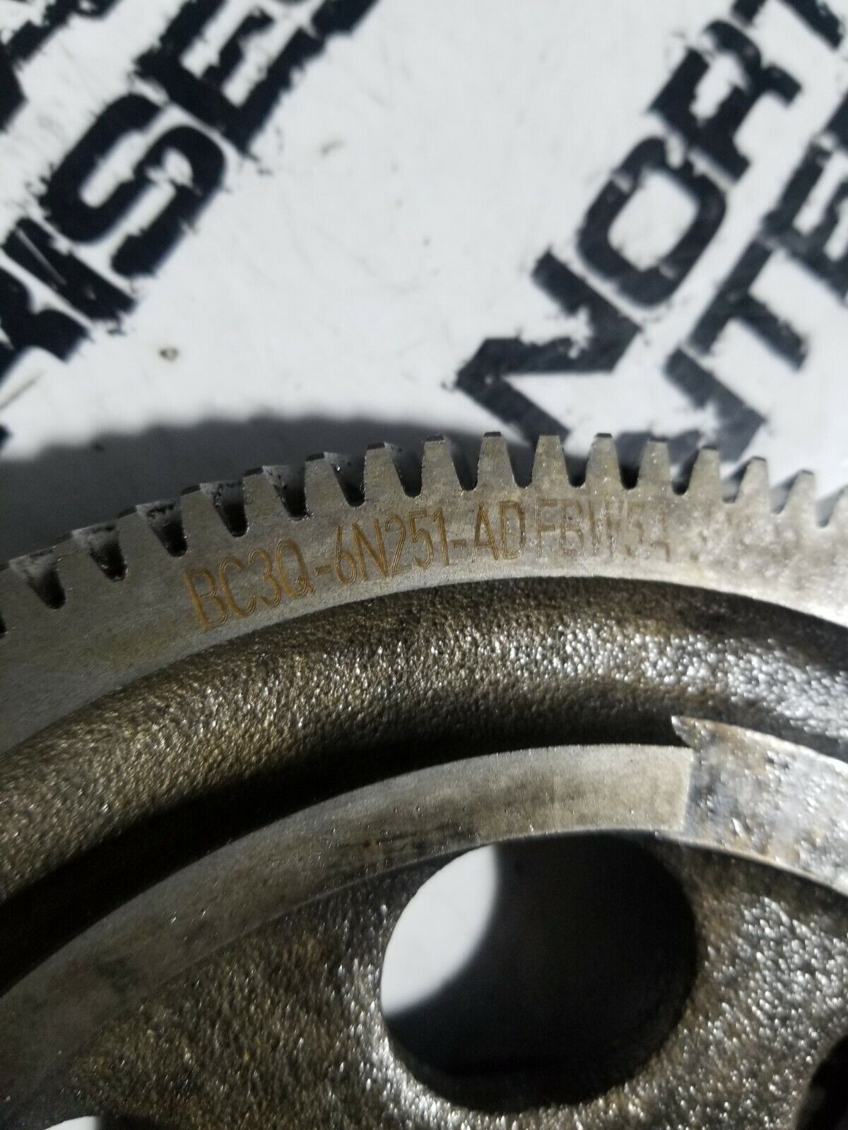 6.7 Powerstroke Camshaft Gear BC3Q-6N251-AD with retainer and bolt