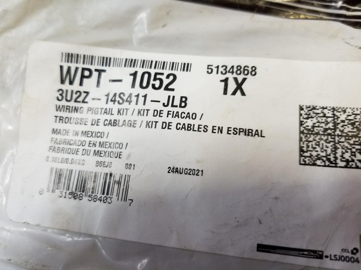 MOTOCRAFT WPT-1052 3U2Z-14S411-JLB