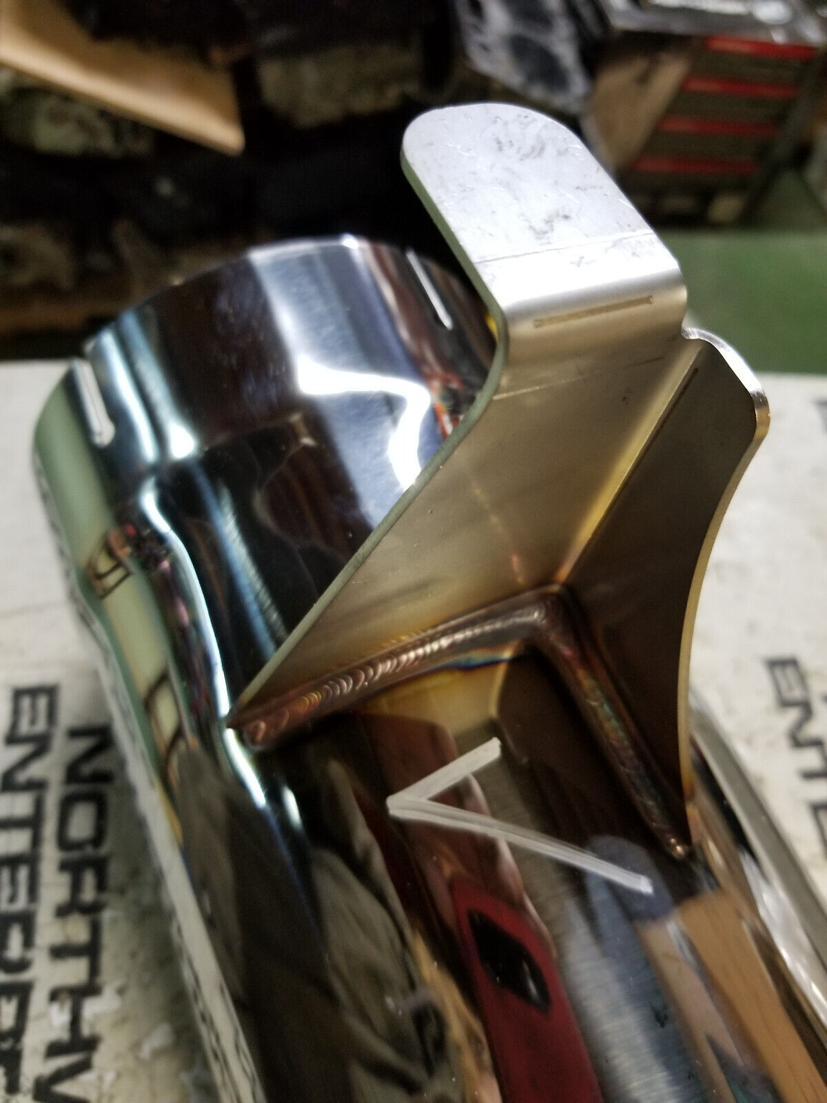 568-7417 CAT 127mm Outer Diameter Exhaust Pipe 127MM