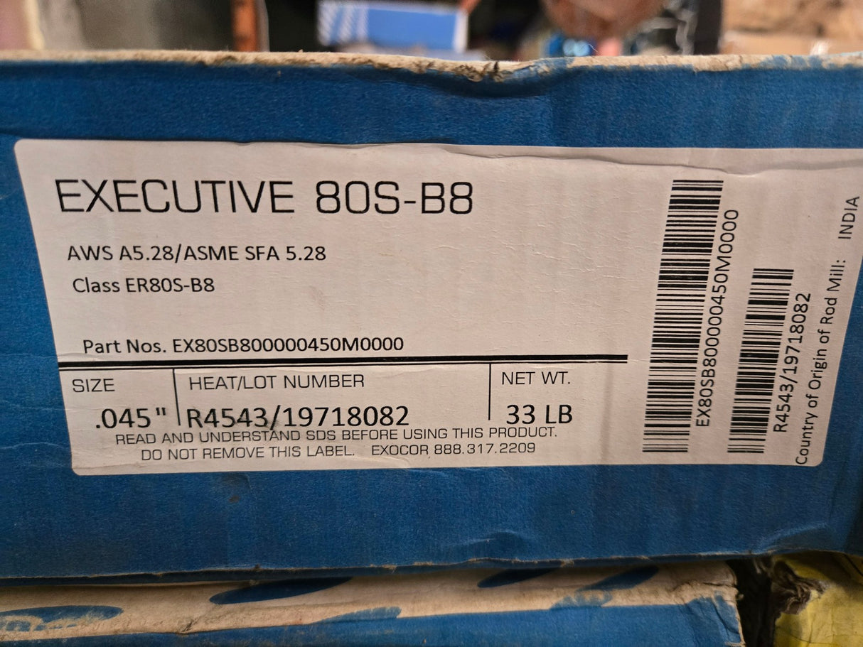 1-33LB ROLL EXECUTIVE 80S-B8 .045" EX80SB800000450M0000 R4543/19718082