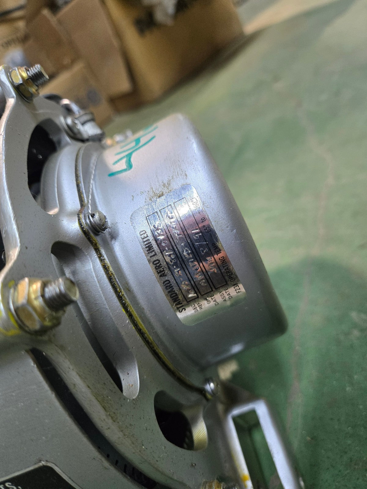 BREEZE CORPORATION RESCUE WINCH ASSEMBLY BL-10300-150 REF442
