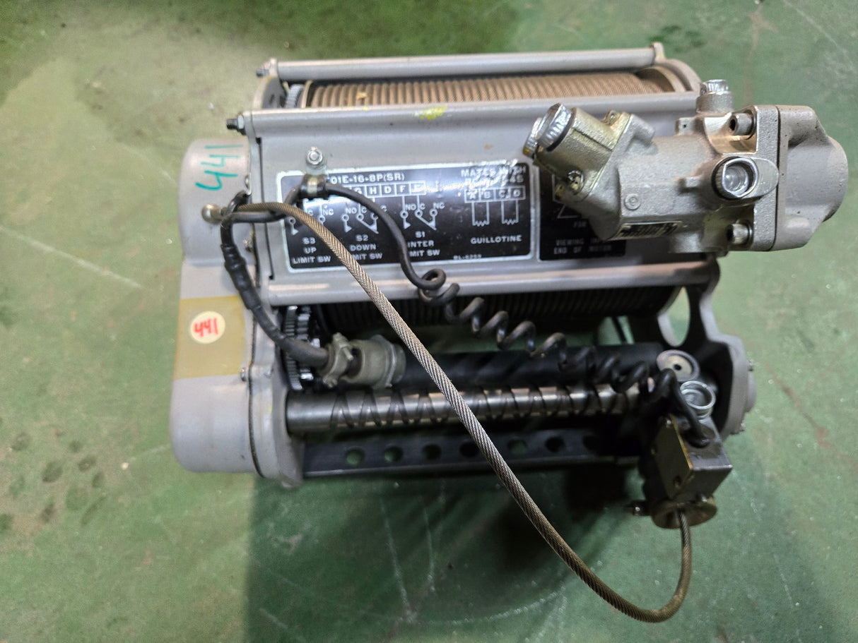 BREEZE CORPORATION RESCUE WINCH ASSEMBLY BL-10300-150 REF 441
