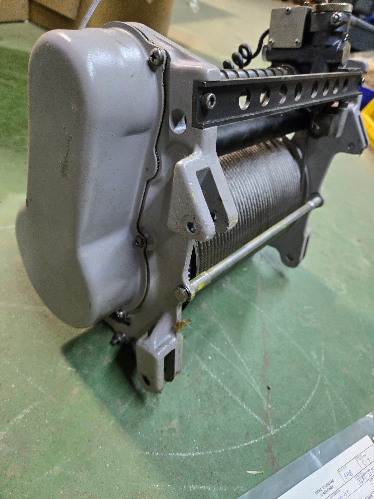 BREEZE CORPORATION RESCUE WINCH ASSEMBLY BL-10300-150 REF 441