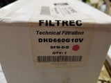 DHD660G10V FILTREC HYDRAULIC FILTER ELEMENT