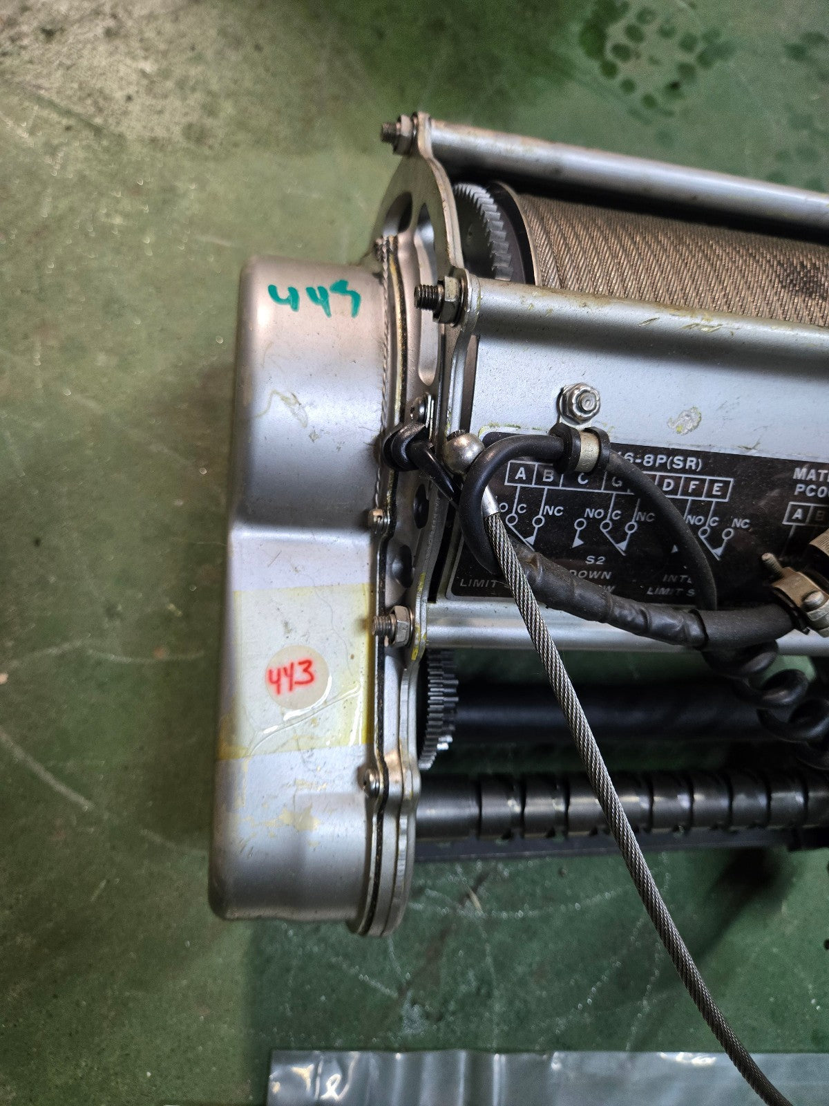 BREEZE CORPORATION RESCUE WINCH ASSEMBLY BL-10300-150 REF 443