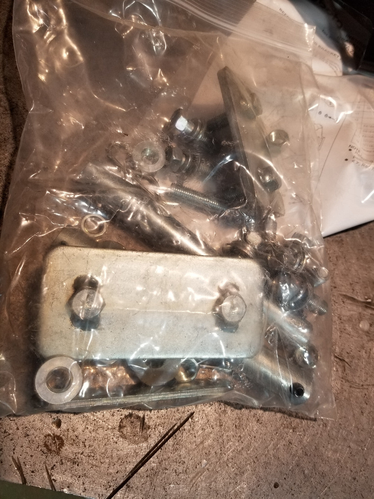 KUBOTA ZG3126 support package, weight bracket kit to fit ZG mower