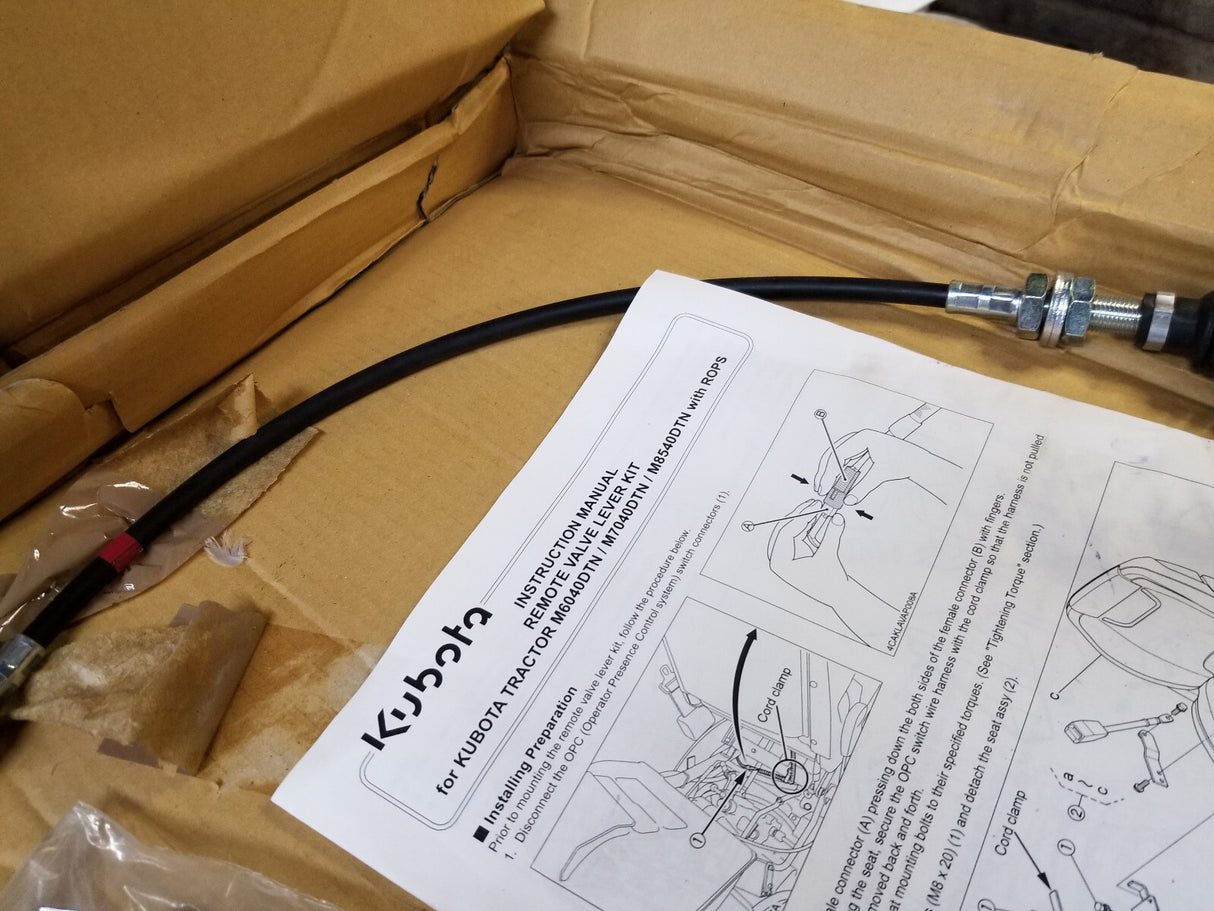 3C871-97101 KUBOTA M7663 3RD LEVER KIT 3C87197101