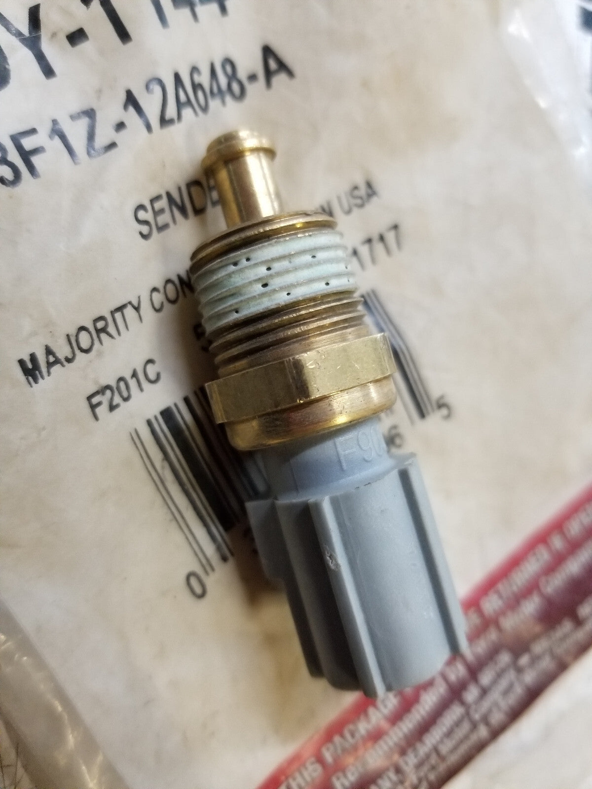 Engine Coolant Temperature Sensor Motorcraft DY-1144 3f1z-12a648-a