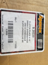 Clutch Plate Sparex S.20330 , Case IH 973727C2, 973727C3, Hinomoto 2202-3200-01