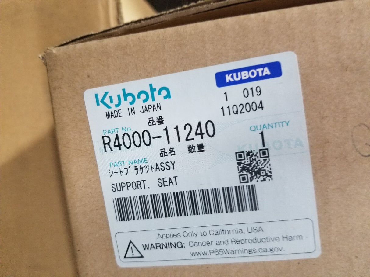 R4000-11240 KUBOTA SEAT SUPPORT