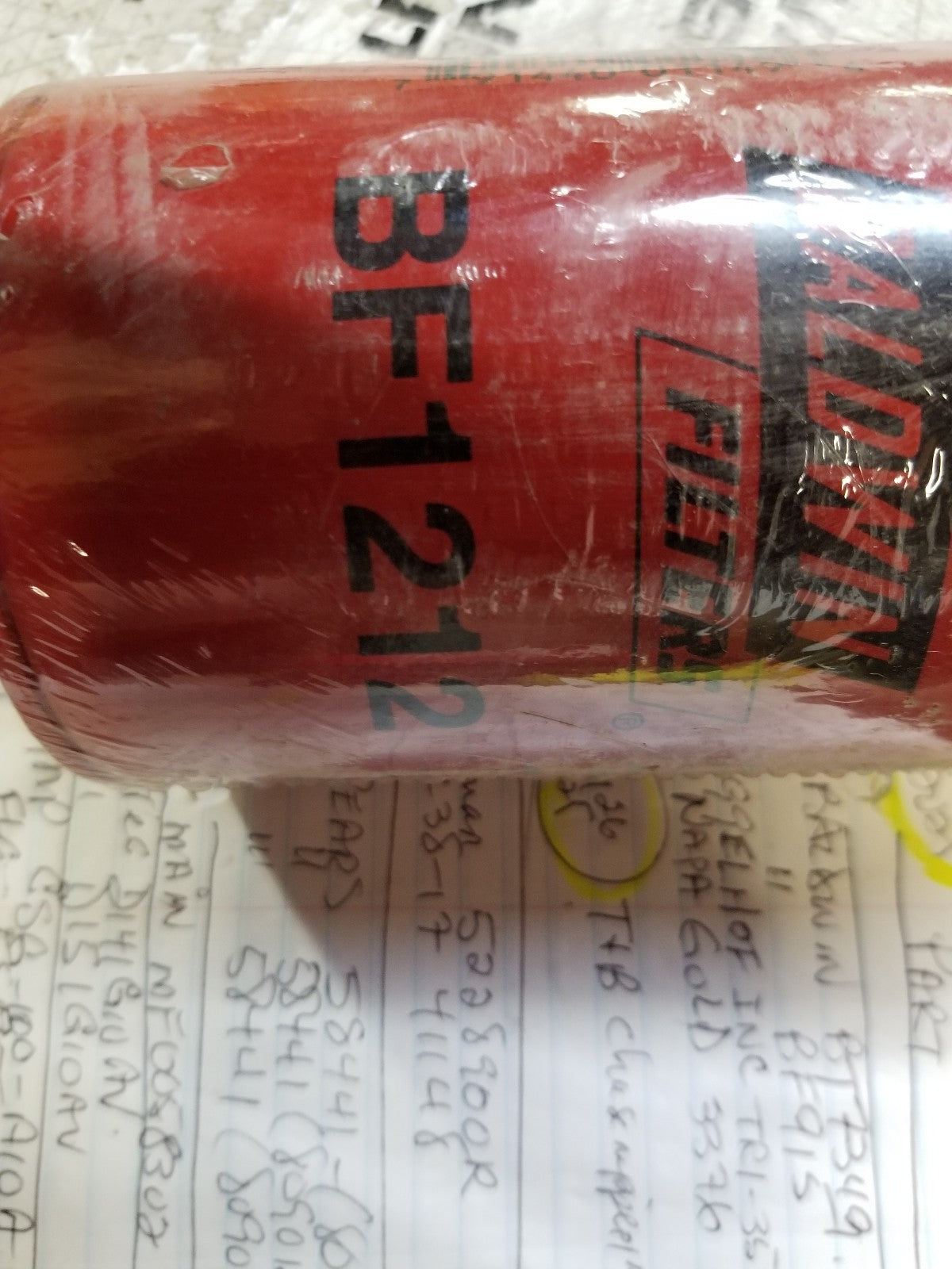 BF1212 BALDWIN FUEL FILTER N14
