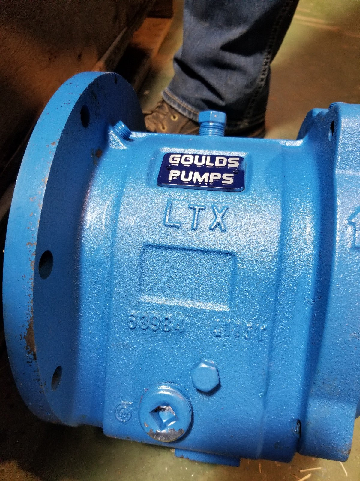 GOULDS 3196 LTX PUMP FRAME 63984 RD04548AA-1001