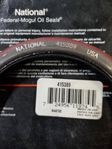 415389 FEDERAL SEAL 3.625 in Shaft Dia., 4.504 in OD, 0.469 in Overall Width