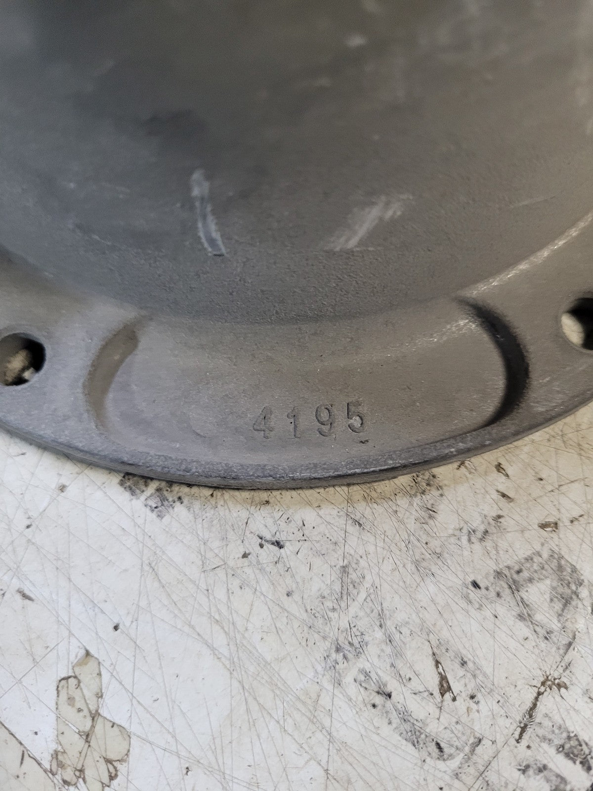 Aluminum Hubcap 6 hole Replaces Stemco 343-4195, 3434195 Side Plug