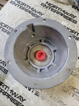 Aluminum Hubcap 6 hole Replaces Stemco 343-4195, 3434195 Side Plug