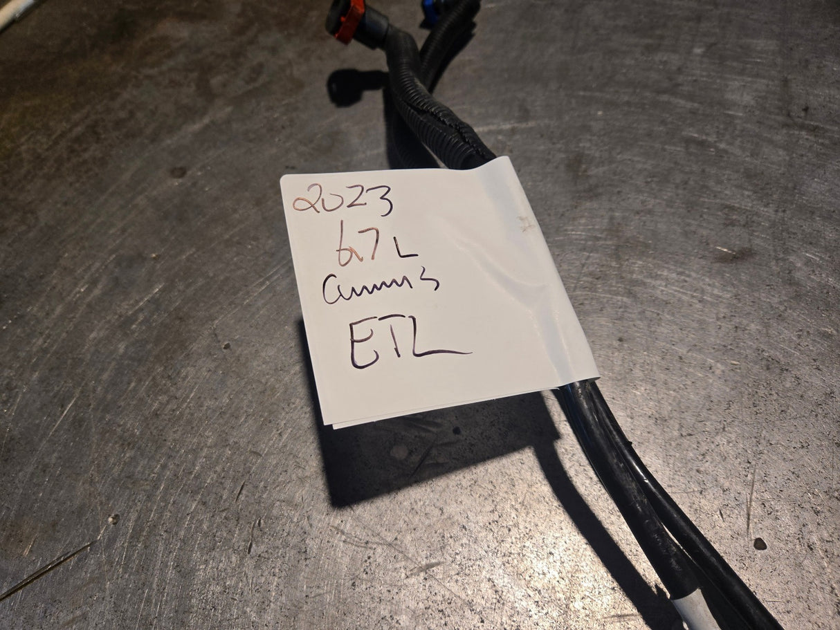 2019-2024 6.7L CUMMINS FUEL LINES OFF ENGINE 57008757AA  57008365AB