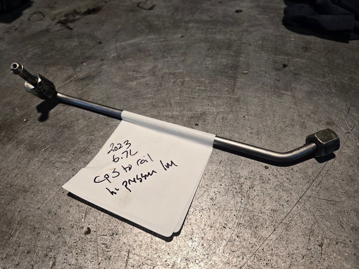 6.7L CUMMINS ETL 2023 CP3 (NOT CP4) TO RAIL HIGH PRESSURE LINE