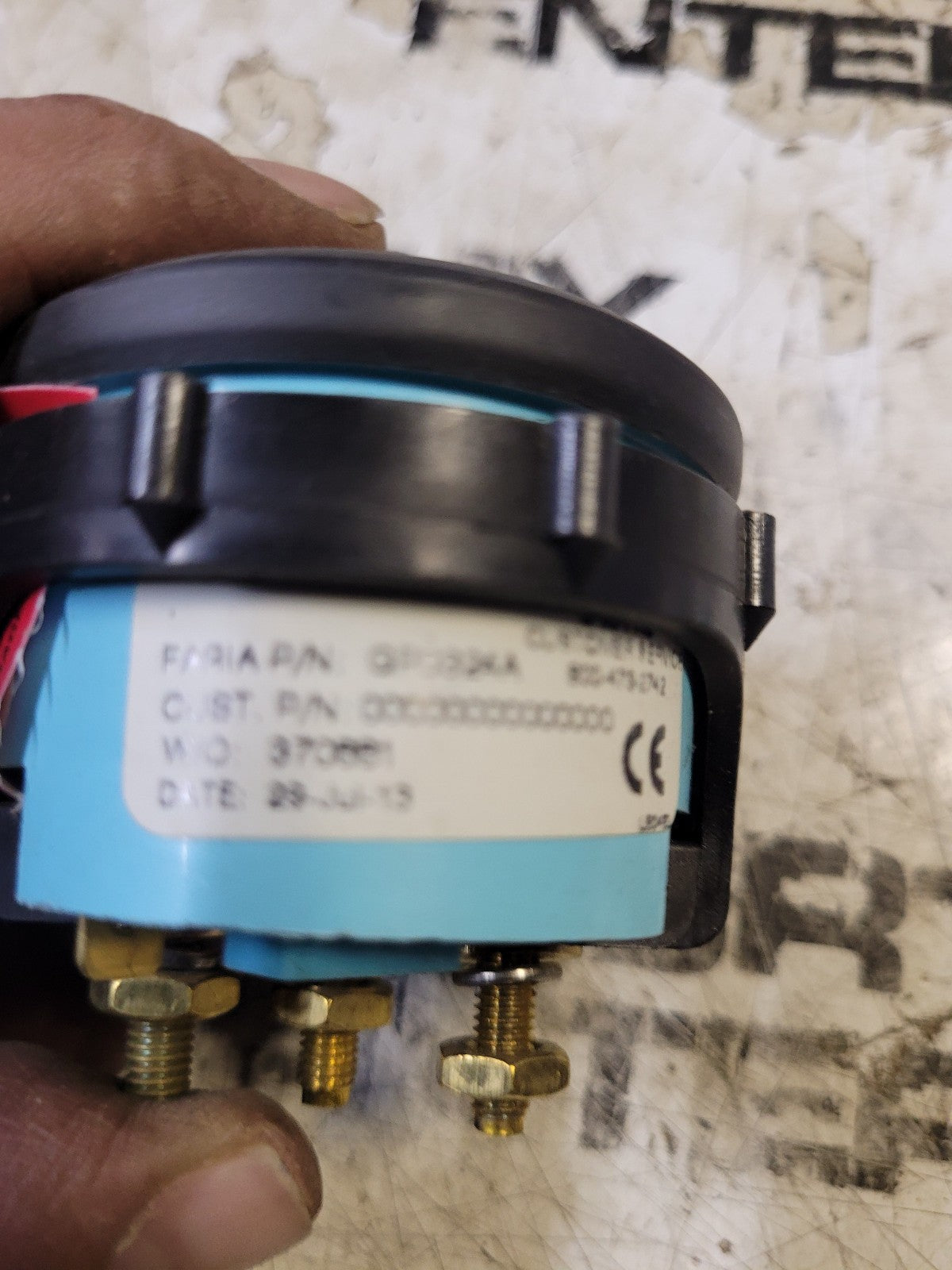 Faria Euro Series Potable Water Tank Level Gauge GP9324A