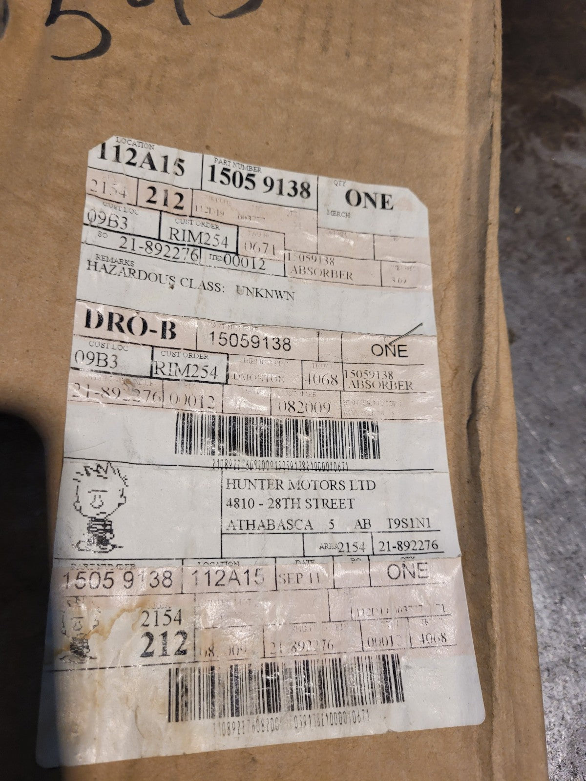 15059138 1999-2014 SILVERADO 2500 3500 STEERING STABILIZER SHOCK