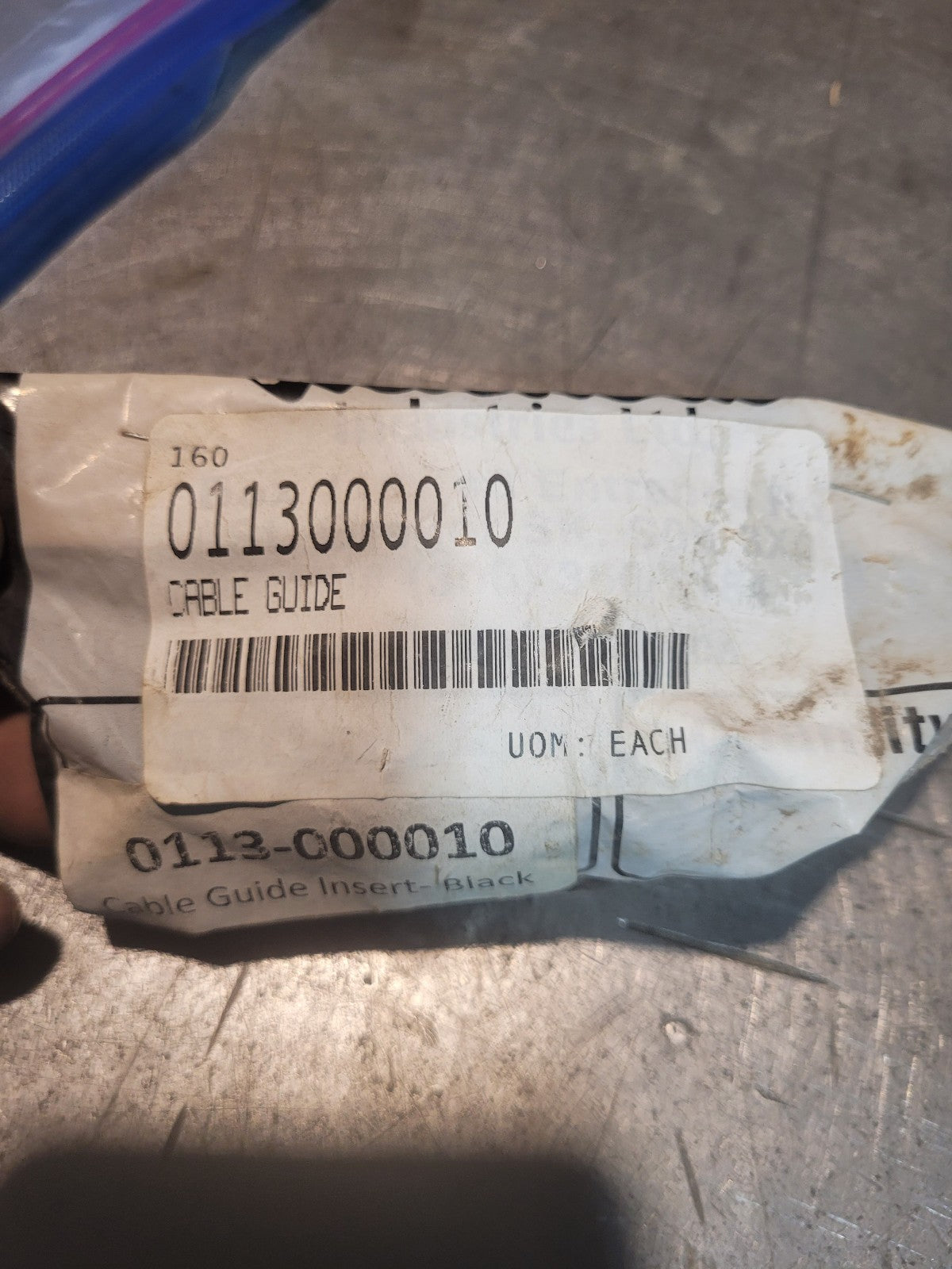 LOT OF 8PC - 0113-000010 CABLE GUIDE