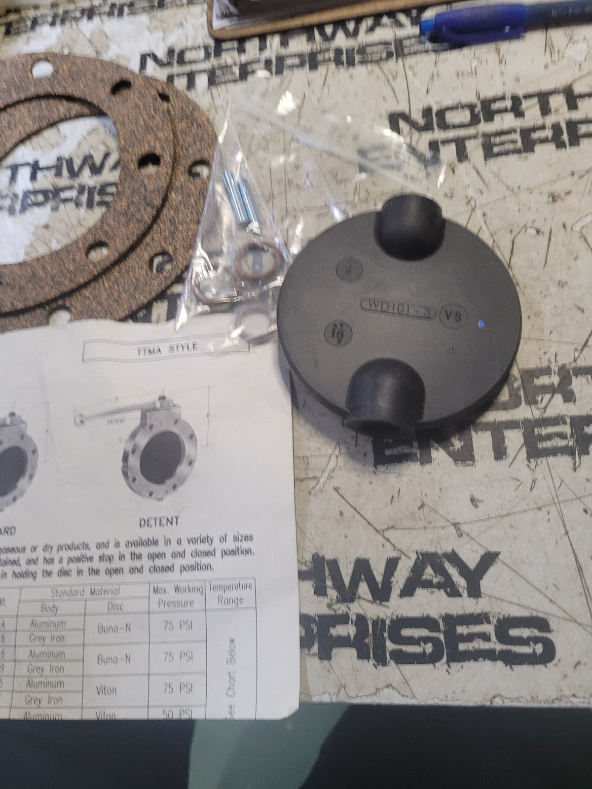 Betts 3" Viton Repair Kit Wet R Dry Valve | WD18403VB