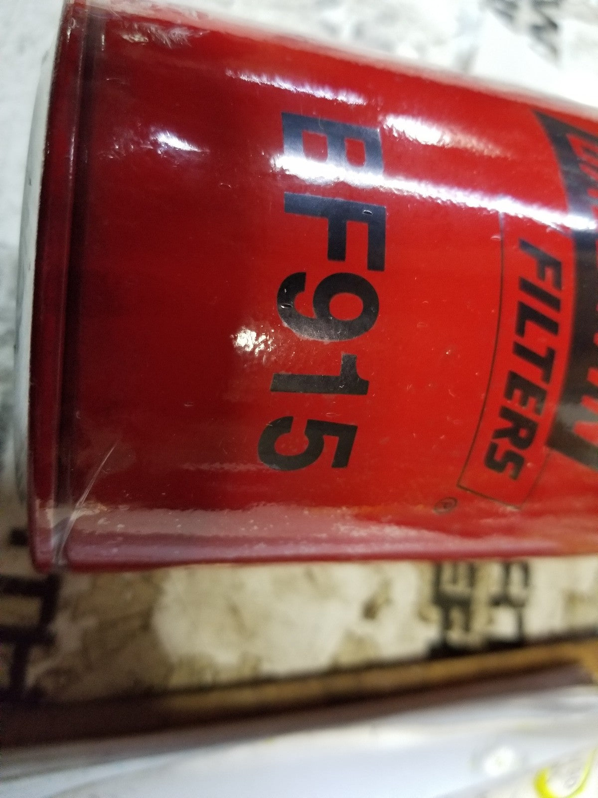 CASE OF 12 FILTERS - BALDWIN  BF915 SPIN ON FUEL FILTER