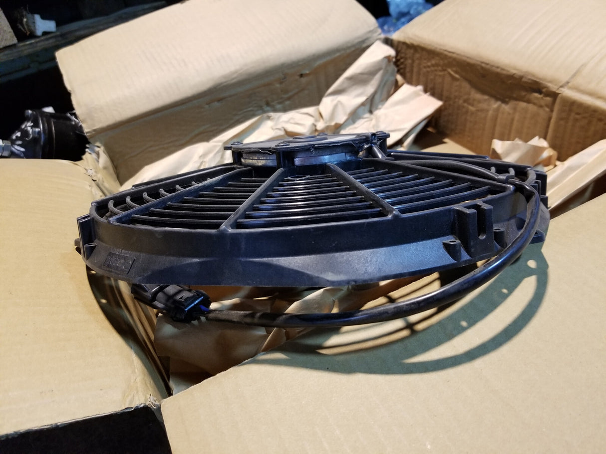 SPAL 1328 CFM 12in Medium Fan - Pull/Curved (VA10-AP50/C-61A) 30101522 12V