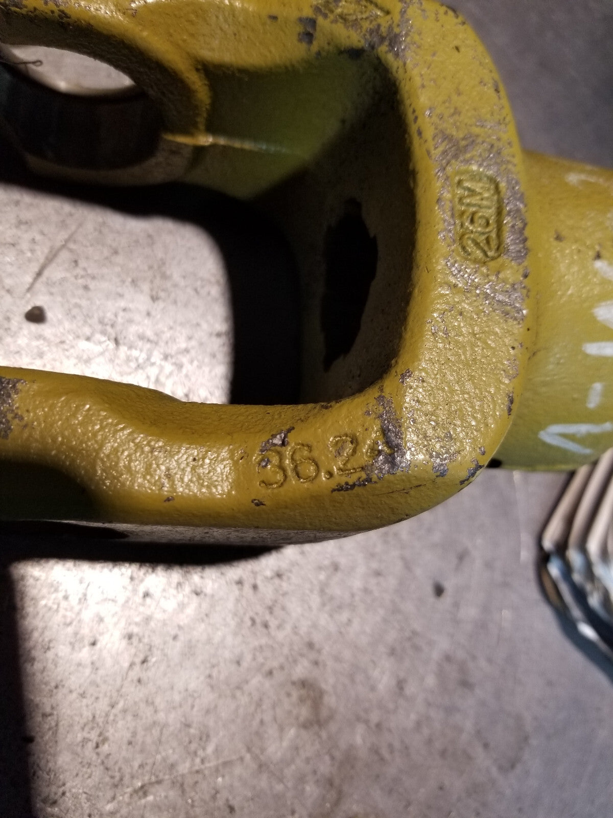 A-W326648 AI Implement Yoke, Splined 1 3/8" - 6 Spline w/ 10mm PIN HOLE W326648