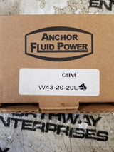 Anchor Fluid Power Flange Kit W43-20-20U 1-1/4" FL x 1-1/4" Pipe