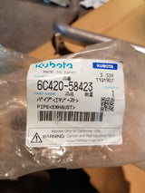 Kubota PIPE,EXHAUST 6C420-58423