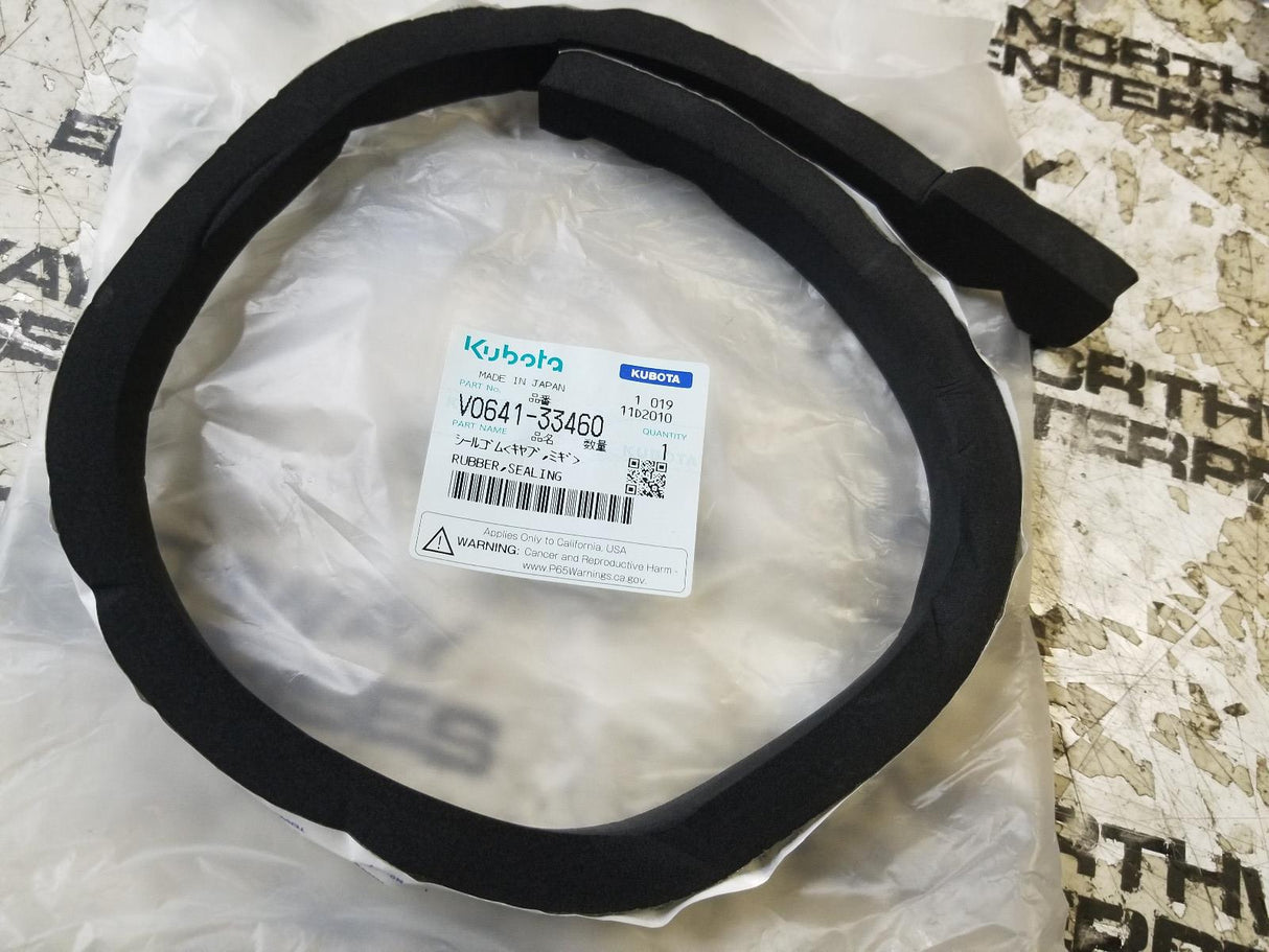 V0641-33460 KUBOTA RUBBER SEAL