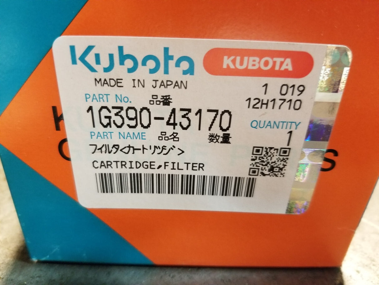1G390-43170 KUBOTA FUEL FILTER 1G39043170
