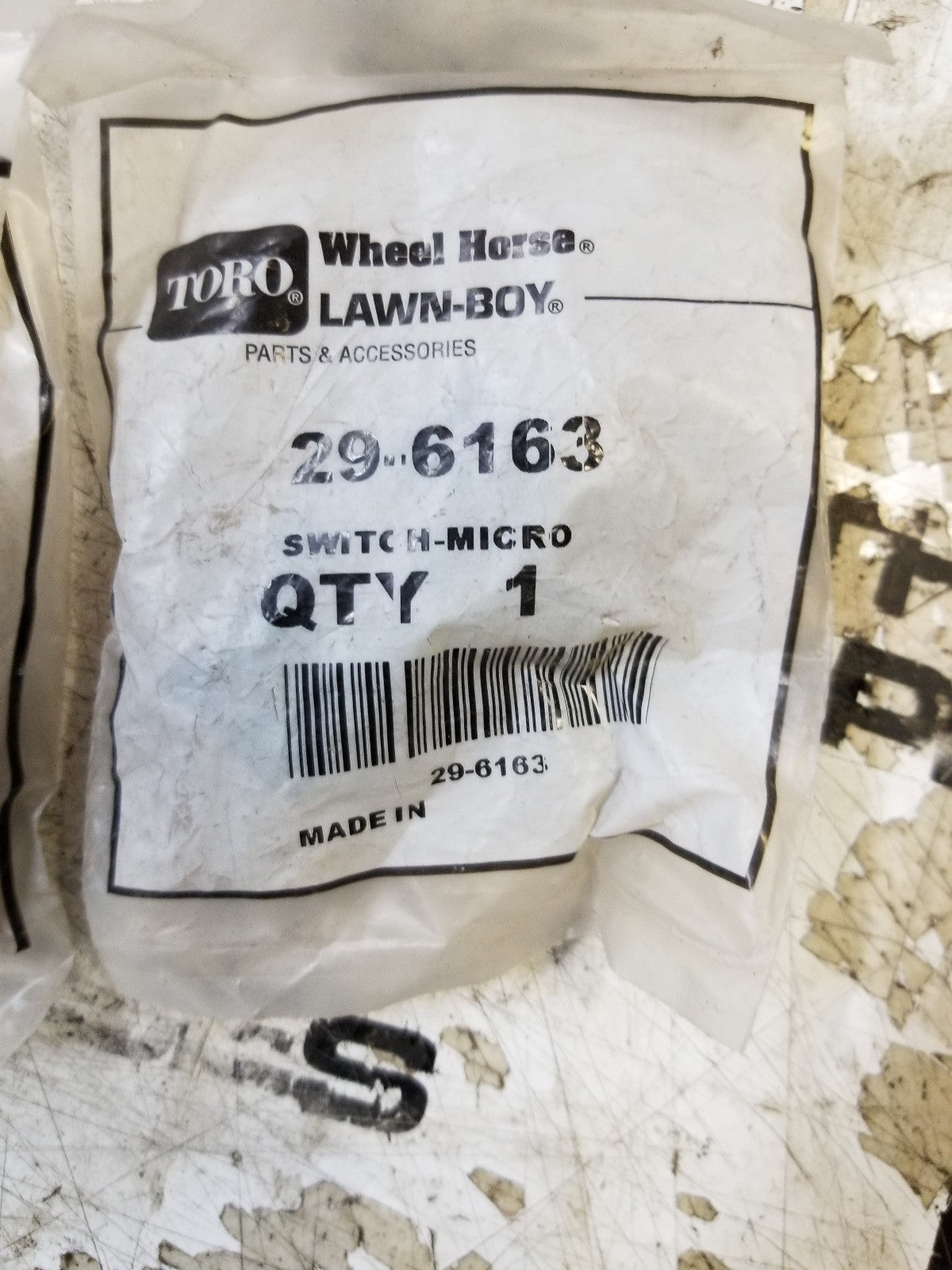 29-6163 TORO SWITCH