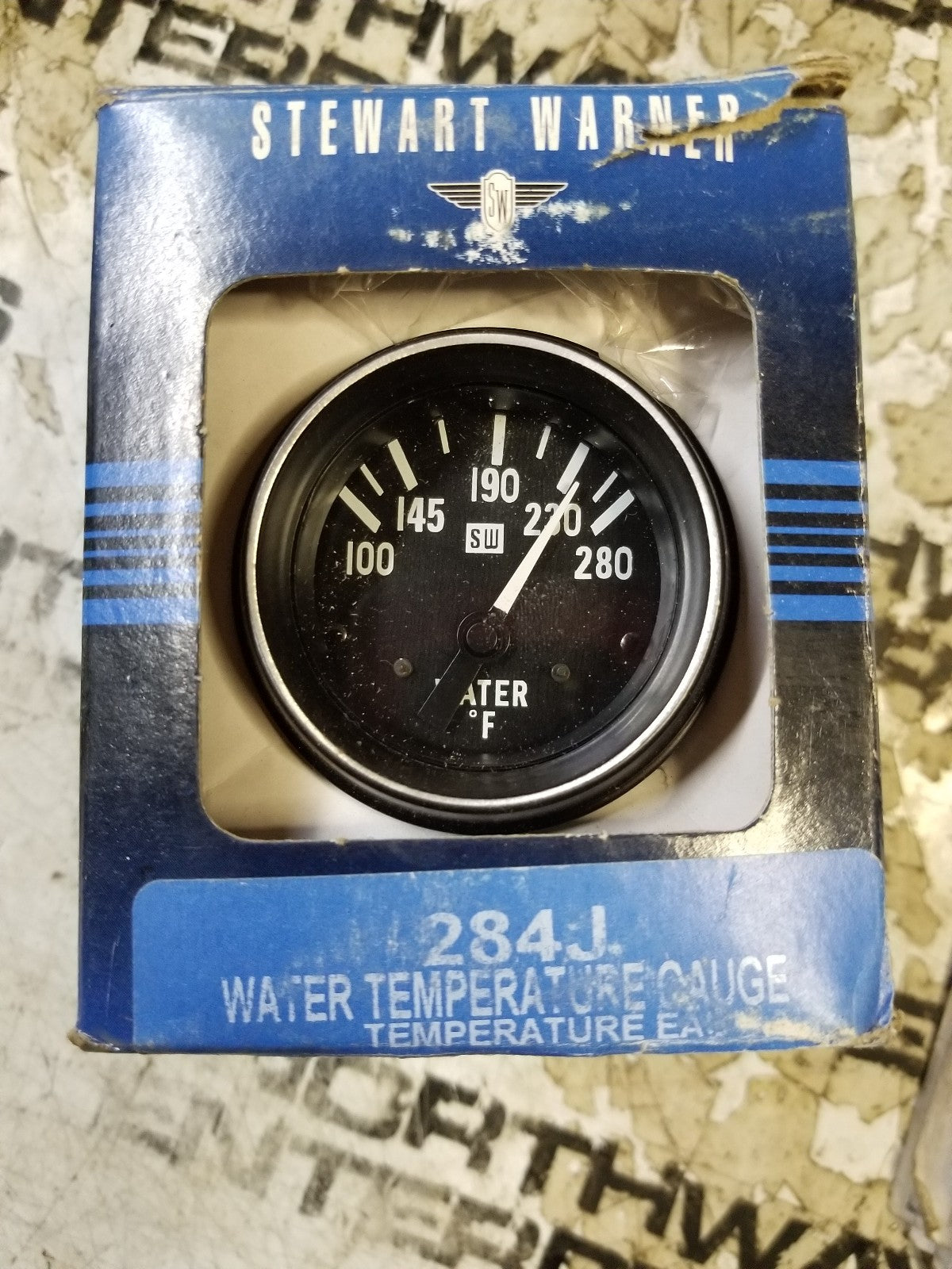 Stewart Warner 284J Heavy Duty Water Temp Gauges