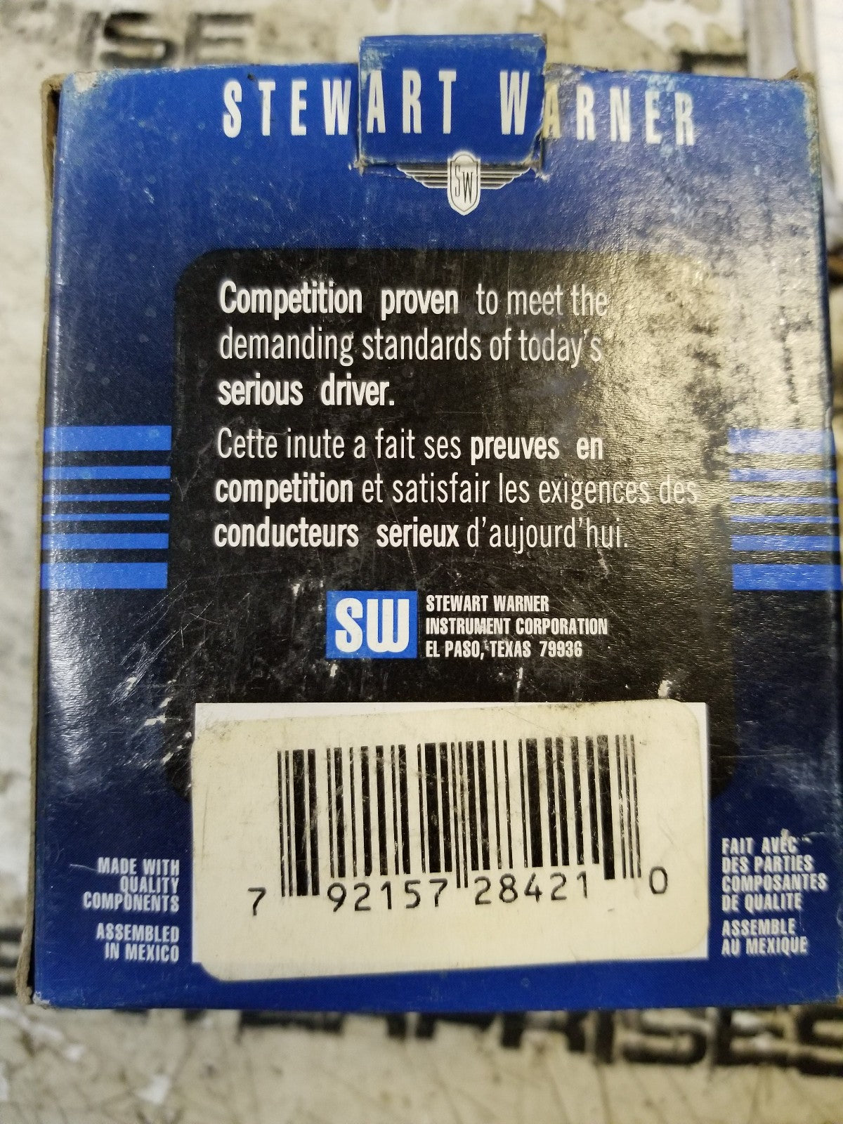 Stewart Warner 284J Heavy Duty Water Temp Gauges