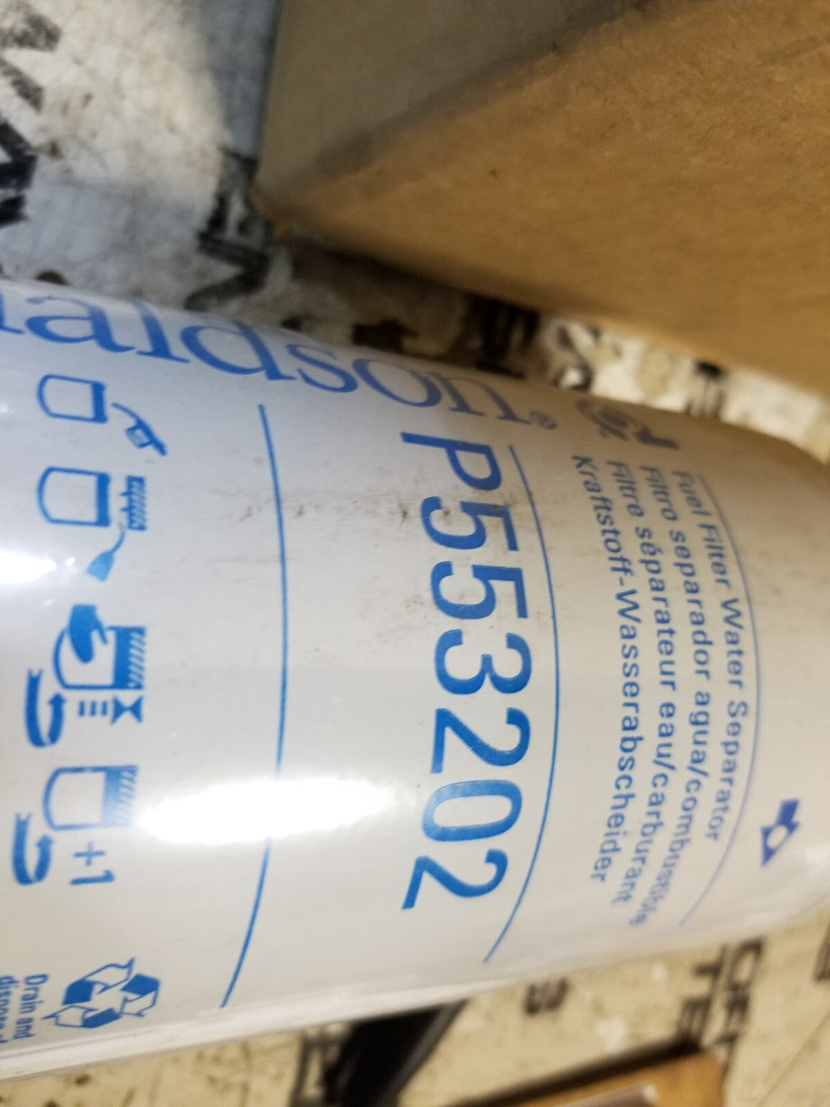 Donaldson Fuel Water Separator - P553202