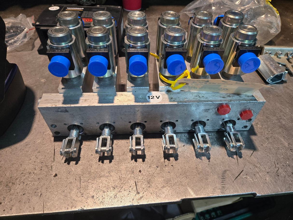 6 FUNCTION PIAP916650 12V FABERCOM M0009 FOR HIAB SCANRECO TMF-BRO 3010 RC400