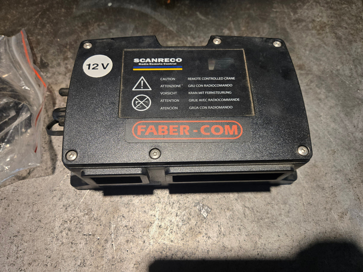 6 FUNCTION PIAP916650 12V FABERCOM M0009 FOR HIAB SCANRECO TMF-BRO 3010 RC400