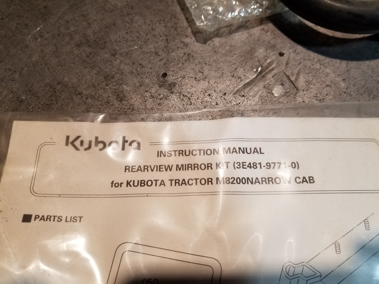M9519 MIRROR KUBOTA
